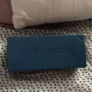 Louis Vuitton Blue Eyeglass Case